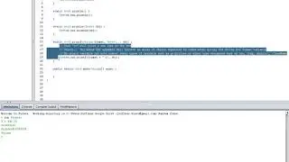 JAVA: Print to console without typing System.out.println() everytime
