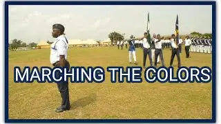 Color party drill Boys'Brigade