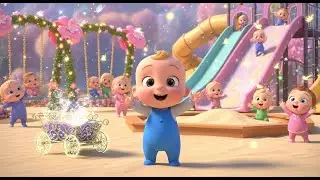 Magical Swing in Playground 🎠✨🎶 Fun Kids Song | Playtime & Learning Adventure
