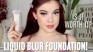 MILK MAKEUP BLUR LIQUID MATTE FOUNDATION! REVIEW + WEAR TEST!