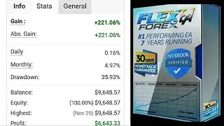 Forex Flex | MT4 EA (Build 1430+) | v4.9 | ☑️No DLL #PropFirm