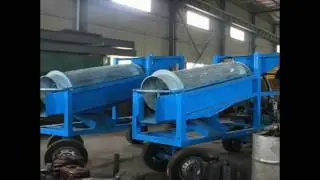 Hot sale small mobile gold washing machine for Zimbabawe placer gold mining
