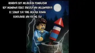 Pembalasan Boy kerumah kuntilanak dan pocong! #lego #roblox #minecraft #gaming #fyp #pov #robloxedit