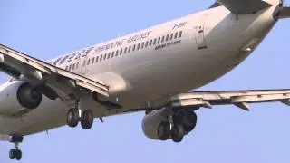 Shandong Airlines B737-86N B-5561 landing at TPE/RCTP
