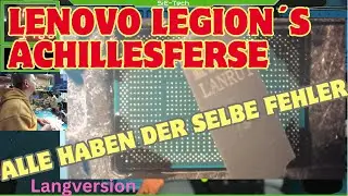 Lenovo Legion 5 / 7 startet nicht mehr - die Lösung ist nicht einfach, CPU Reballing
