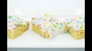 Sprinkle Cake Traybake | School Sponge Recipe | Tasty Time