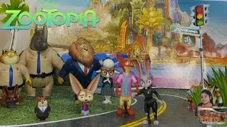 Disney Zootopia Movie Toy Review | World of Zootopia Character Set Toy