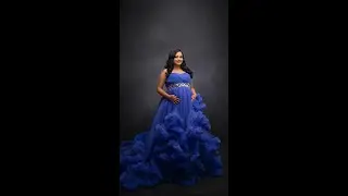 Style Your Bump with Ruffle Gowns from StylGowns