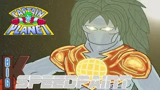 Captain Planet Speed Paint