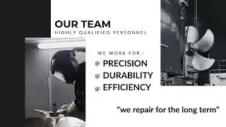 Propellers repairing service