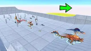 All Units Obstacle Course Race. Animal Revolt Battle Simulator ARBS