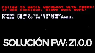 Soluci&oacute;n al Error WARMBOOT 21.2.0 y Modo Reposo en negro - Nintendo Switch 🔧
