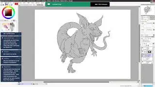 Classic JRPG Monsters: Rat (Inking)