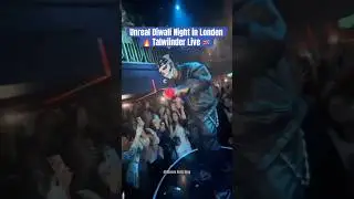 Absolutely Unreal Diwali Night in London 🇬🇧 | Talwiinder Live at REIGN Nightclub | 🔥