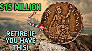 Most Valuable UK Big One Penny Coins 1961&ndash;1967 | Elizabeth II Rare Collection Coin Worth million?