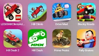 LEGO Hill Climb,Hill Climb,Drive Mad,Blocky Roads,Hill Dash 2,Hill Dash,Prime Peaks,Faily Breaks