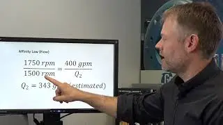 Affinity Law for Pump Speed (RPM)
