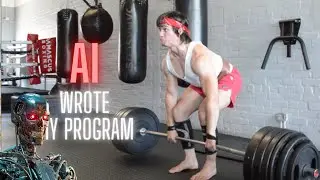 I Let AI Write My Workout Program | SkinnySad to Gigachad EP1 #workout #vlog