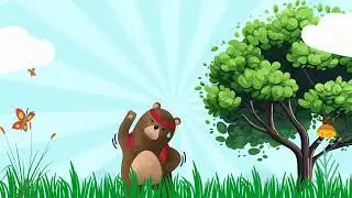 THE BEAR AND HONEY | shot rhyme | non-addictive video for kids #cartoon #moralstory #stories