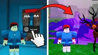 NUNCA LIGUE ESSE PAINEL EM 99 NOITES NA FLORESTA NO ROBLOX