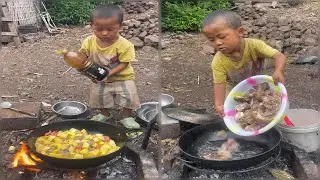Village Little chef Shows Unbelievable Cooking Talent