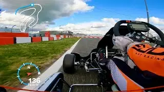 Viterbo Karting Track 🇮🇹 | Onboard | Kz125 | Jean Nomblot