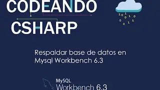 Respaldar base de datos con Mysql Workbech 6.3