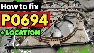 P0694 | P0694 Высокий уровень сигнала в цепи управления вентилятором 2 | код p0694 | p0694 obd2 |...