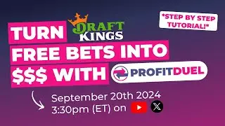 Turning Draftkings Welcome Offer Into Cash!