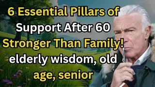 6 Essential Pillars of Support After 60 Stronger Than Family! elderly wisdom, old age, senior