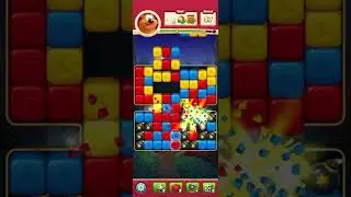 Toon Blast level 57 #toonblast #puzzlegame #puzzlefun #mobilegaming #puzzlechallenge