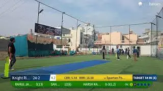 Spartan Power Lifters vs Knight Riders live cricket match | CRIC ZONE ARENA 2026 live - Cric Zone A