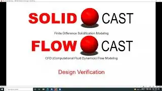 Effective Casting Simulation using SOLIDcast, FLOWcast and OPTIcast