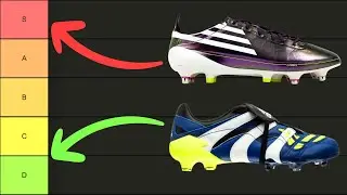 Ranking Iconic Retro Football Boots - Tier List