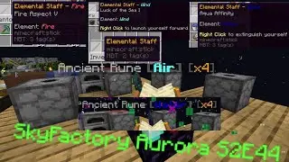 the 4 elements (voidrealms skyfactory aurora S2E44)