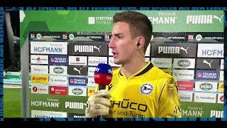 SpVgg Greuther F&uuml;rth - Arminia Bielefeld 1:0 Ulrich Zwetz Interview Martin Fraisl