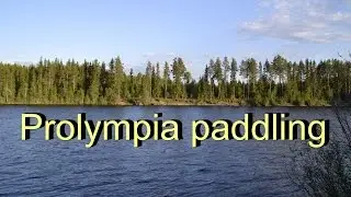 Prolympia paddlar i Hårkan Föllinge-Lit