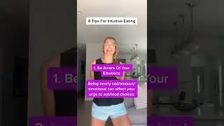 4 Tips For Intuitive Eating #intuitiveeating