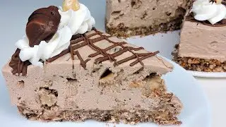 Tarta de KINDER BUENO (fácil y sin horno)