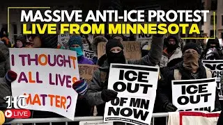 LIVE: State Reps Join Massive Anti-ICE Protest In Minnesota  Following Minneapolis ICE Shooting
