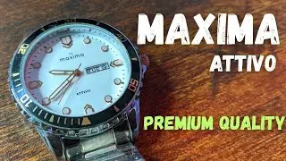 Maxima ATTIVO Watch Review 💥 Maxima O-68624CMGI Analog Watch