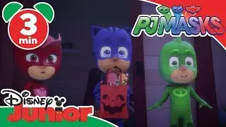 PJ Masks | Part 2 - The Halloween Tricksters 🍭 | Disney Kids