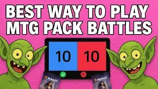 BEST WAY TO PLAY MTG! 🔥 | Pack Battle Ep1 - Foundations Play Booster | Dan vs Nick #mtg #cardgame