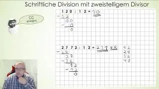 Schriftliches Dividieren 