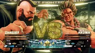 SFV Champion Edition 🔥 itazan (Zangief)  Vs HN_2_ND (Akuma) 🔥 Online Match's 04-07-2023