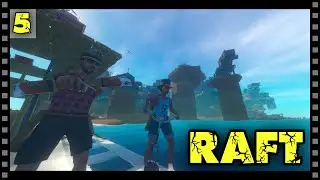 С ресами кризис, идём в заплыв - 🌊Raft [PC 2018] 🤿 Часть 5 #raft #raftutopia #games