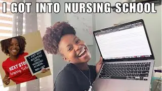 I GOT ACCEPTED INTO NURSING SCHOOL!! | + storytime!