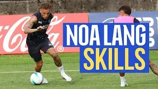 NOA LANG skills ⚽ Guardate che dribbling in allenamento!