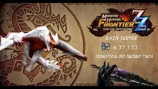 ｢MHF-Z｣ Blinking Nargacuga 極み駆けるナルガクルガ × (Gunlance) | Speedrun