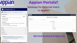 Appian Portals | Create Portals and Configure Security in Portals